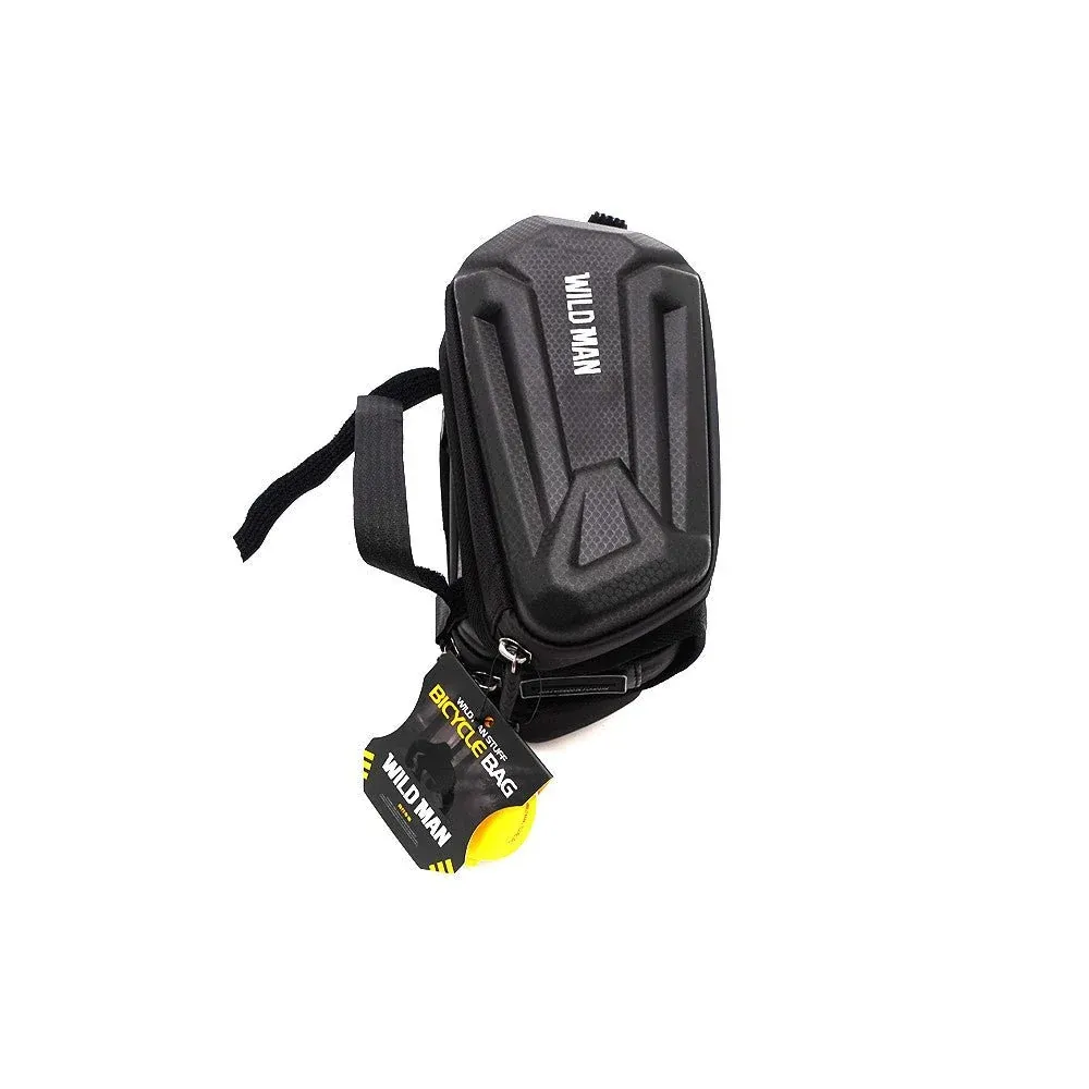 Sacoche pour Vélo 3 Poches avec Support Téléphone Wildman XT6 pour Vélo et Trottinette Électrique
