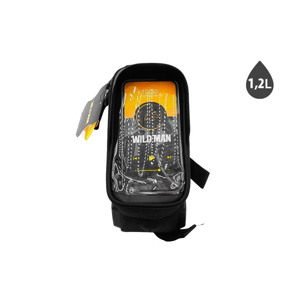 Sacoche Téléphone 1,2L Wildman pour Vélo et Trottinette Électrique