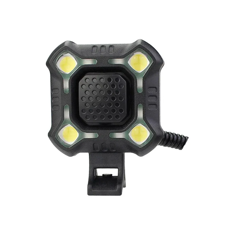 Sonnette Lumineuse 2-en-1 avec Commodo Guidon - Lampe Puissante