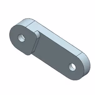 Support de Suspension Avant Inférieur pour Dualtron Popular (Droite ou Gauche)