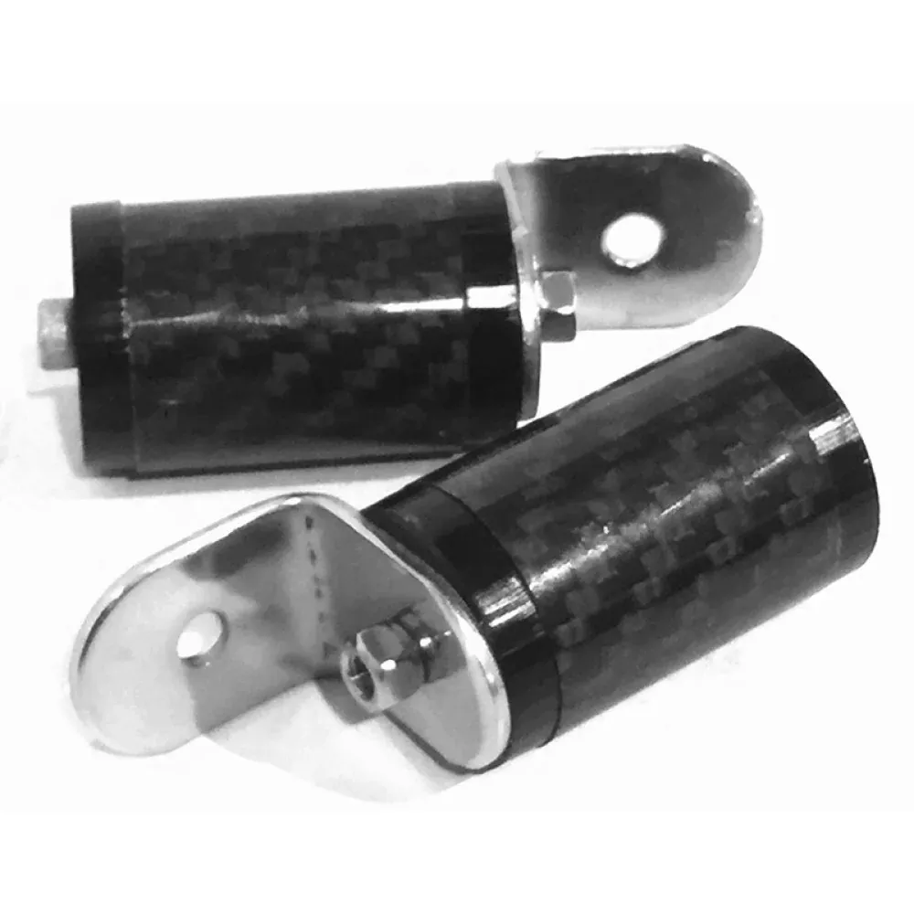 Support de Lampe arrière pour Trottinette Electrique en fibre de carbone - Carbon Revo